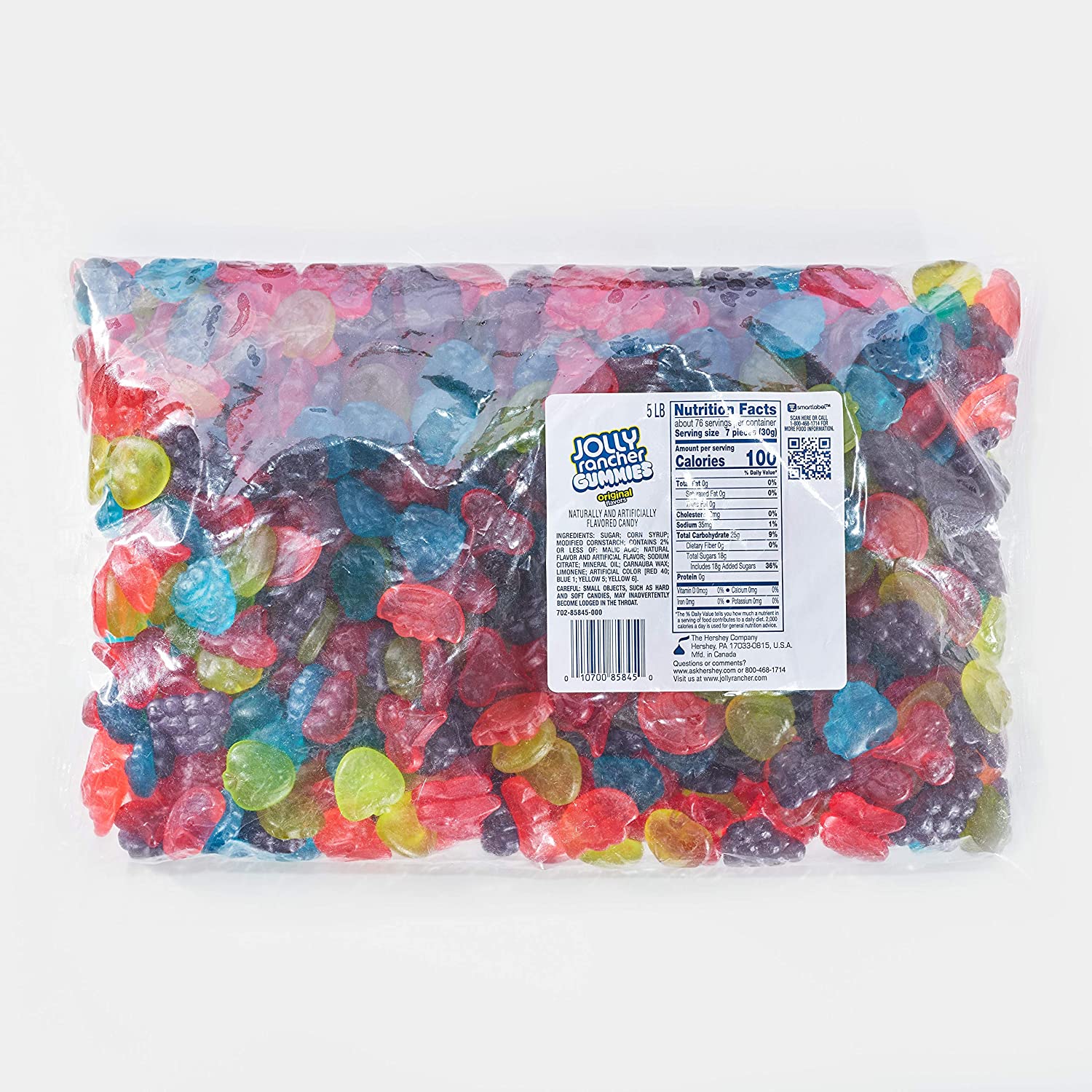 Jolly Rancher Halloween Candy, Gummies Original Fruit Flavor Bulk, 5 Lb